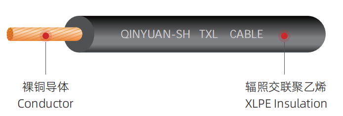TXL薄壁交聯(lián)聚乙烯汽車線 耐高溫絕緣材質(zhì)